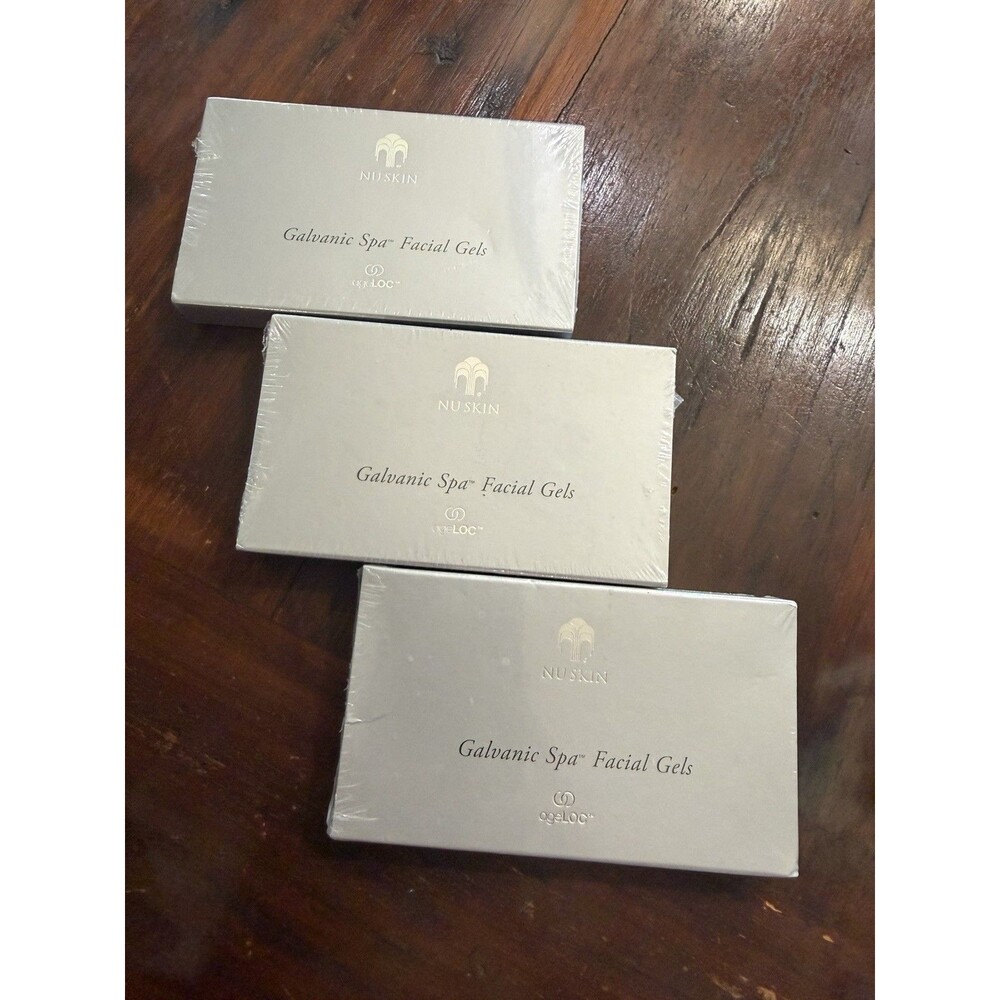 3 boxes Nuskin ageLOC Galvanic Spa Facial Gel NEW